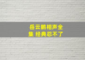 岳云鹏相声全集 经典忍不了